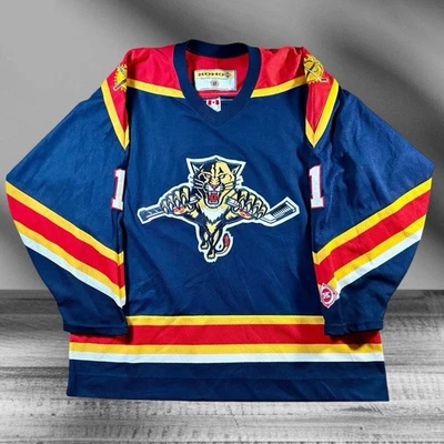 Vintage KOHO Roberto Luongo Florida Panthers Navy Blue Stitched Jersey Men’s  XL - Image 1 of 4