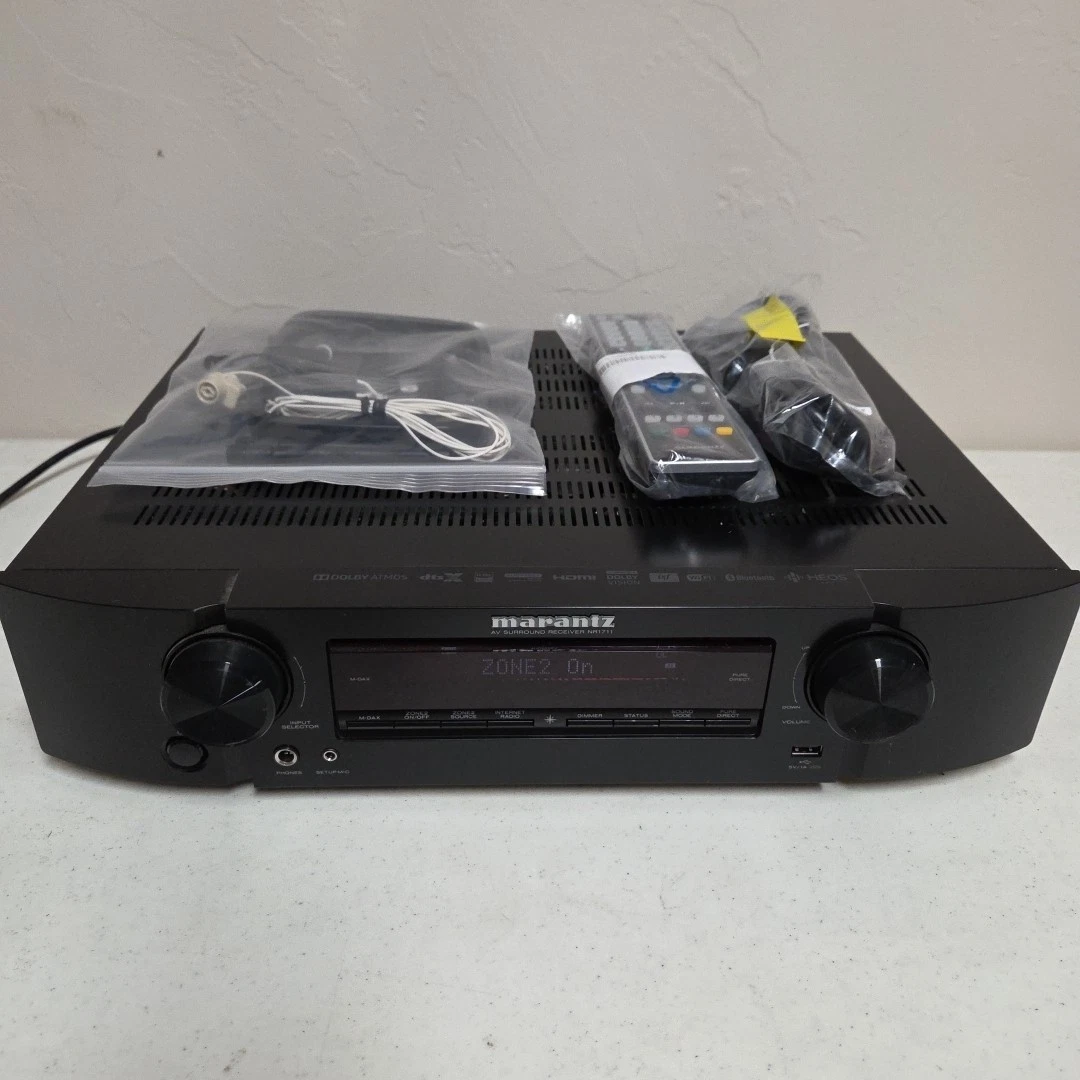 Marantz NR1711 8K Slim 7.2 Channel Ultra HD AV Receiver for sale