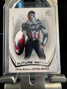 2024 UD Marvel Disney+ Series 1 Anthony Mackie as Captain America Future Watch - Picture 1 of 2