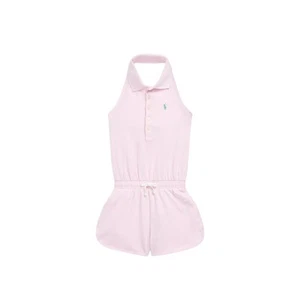 RALPH LAUREN Stretch Mesh Halter Polo Romper M 241 - Picture 1 of 2