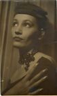 Porträt D’ Une Belle Weiblich c1930 Paris Frankreich Foto -beschwerer Vintage