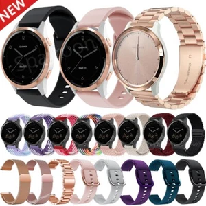 18mm Metal/Nylon/Silicone Watch Band Strap For Garmin Huawei Fossil Smart Watch - Picture 1 of 37