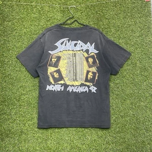 Vintage Suicidal Tendencies Shirt Mens Extra Large XL Art Of Rebellion 90s 1992 - Picture 1 of 12