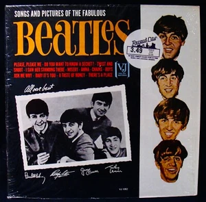 THE BEATLES: Songs And Pictures~N Mint In Shrink Album~VEE JAY #VJLP 1092 - Imagen 1 de 5