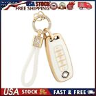 5 Buttons Silicone Key Fob Cover for 2024 2023 Ni-ss-an Pat-hfin-der Ro-gue