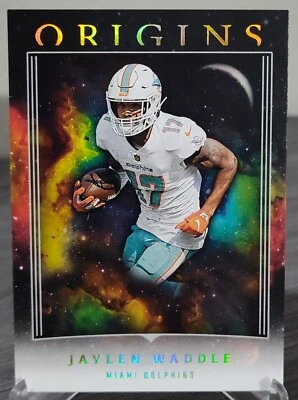 2023 Origins Jaylen Waddle # 72 Base Miami Dolphins - Image 1 of 2