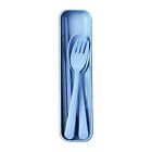 Durable Travel Cutlery Set with Spoon Fork and Chopsticks Choose Your Color