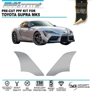 Rear Arch Stone Guard PPF Paint Protection Film Kit For Toyota Supra A90 2019+ - Picture 1 of 3