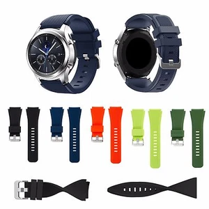 Replacement Sports Silicone Bracelet Strap Band For Samsung Gear S3 Frontier USA - Picture 1 of 22