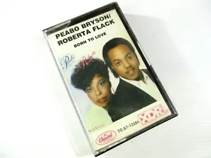Peabo Bryson/Roberta Flack Born to Love Cassette Tape Capitol Record 1993 Tested - Picture 1 of 6