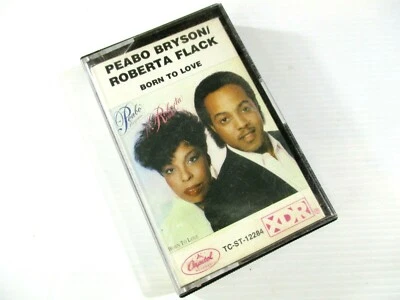 Peabo Bryson/Roberta Flack Born to Love Cassette Tape Capitol Record 1993 Tested - Image 1 of 4