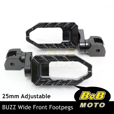 Para Honda CBF 1000 F 06-15 14 13 12 11 BUZZ 25mm estender pinos dianteiros PRETO - Imagem 1 de 4