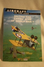 British & Empire Aces of WWI Osprey Aircraft Of Aces #60 Like New
