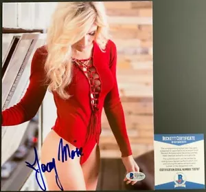 Jacey Marie signiert 8x10 Foto B Autogramm sexy Modell BAS COA - Bild 1 von 1