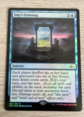 Day's Undoing FOIL mtg Magic ORI Origins 1x x1 1 English EDH 051/272 Free Ship - Image 1 of 2