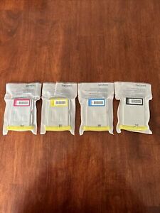 Genuine Brother LC51-Black, Cyan, Magenta &Yellow Ink Cartridges-Lot of 4-Sealed