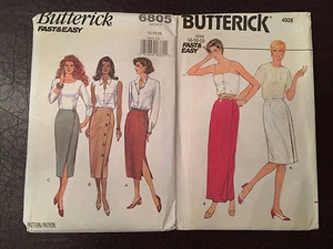 Butterick Schnittmuster 2 Stück Misses Petite Rock 12 14 16 18 FF 6805 4928 - Bild 1 von 7
