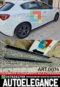 MINIGONNE LATERALI PER ALFA ROMEO GIULIETTA SOTTO PORTA SPORTIVE ABS ART.1262 - Foto 1 di 17