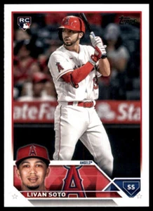 Livan Soto 2023 Topps #371 RC Los Angeles Angels - Picture 1 of 2