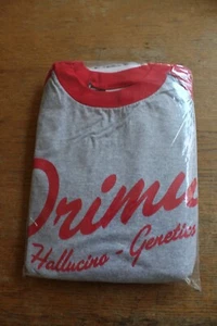 XL DEADSTOCK DE COLECCIÓN Original Camiseta PRIMUS HALLUCINO GENETICS MANGA JERSEY 3/4 - Imagen 1 de 6