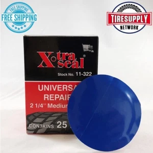 11-322 XtraSeal 2 1/4" Medium Round Universal Patch Radial Tire Repair USA 25PCS - Picture 1 of 1
