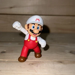 Fire Mario 2.5" Jakks Pacific Nintendo Super Mario Brothers Nintendo - Picture 1 of 2