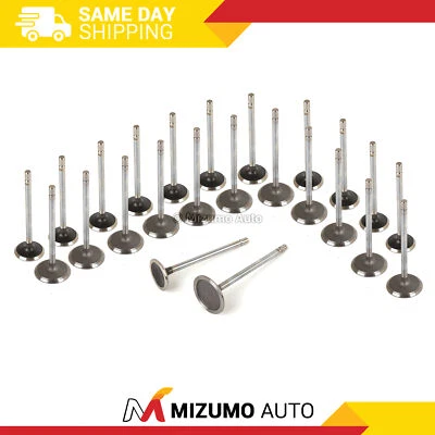 Válvulas de escape de admisión aptas para Chevrolet GM Pontiac Saturn 04-11 3.6 DOHC Foto 1 de 4
