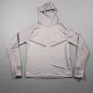 Nike Running Division Therma-FIT ADV Hoodie Mens Medium Wool Blend Long Sleeve - Picture 1 of 9