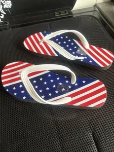 Men’s USA Flipflops Size Uk 8/9 - Picture 1 of 5