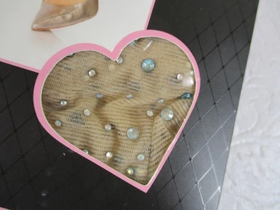 NWT Leg Avenue 7957 Sheer Rhinestone Pantyhose, One Size, 90 - 165 LBS - Image 1 of 4