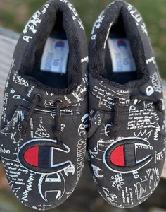 Zapatillas Champion University Doodle negras (talla 10 para hombre) - Imagen 1 de 6