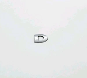 1999-2005 VW VOLKSWAGEN GOLF TDI EMBLEM LOGO LETTER BADGE REAR CHROME OEM - Picture 1 of 3