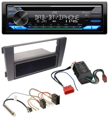 JVC Bluetooth MP3 USB DAB CD Autoradio für Audi A6 01-05 C5 Symphony Bose Aktivs - Bild 1 von 4