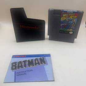 Wall Street Kid ( Nintendo NES 1990) Authentic Tested Game Cart Only - NEAR MINT