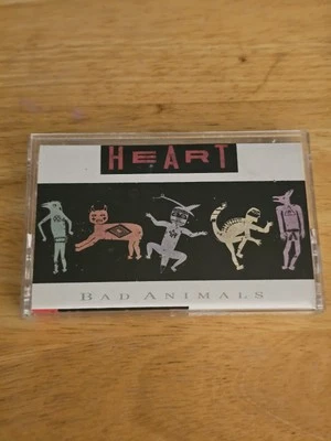Bad Animals by Heart Cassette Tapes 1987 Capitol Records Good - Image 1 of 4