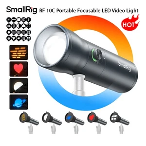 SmallRig RF 10C Portable Main Focusable LED Vidéo Lumière avec 20 Pcs Filtres - Photo 1 sur 9