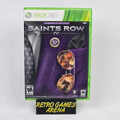 Saints Row IV 4: Commander in Chief Edition(Xbox 360)全新带盒完整 — 第 1/3 张图片