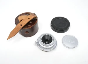Leica Summaron 28 mm 2,8 cm f/5,6 Red Scale Objektiv L39 LTM Mount mit M Adapter, Kappen - Bild 1 von 10