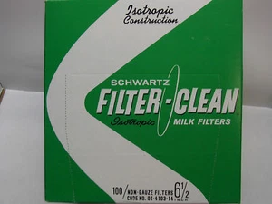 Schwartz Tuffy Milk Filters - 6.5 inch (100)  - Picture 1 of 4