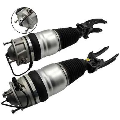 Pair Front Air Suspension Spring Bags For Porsche Cayenne II 92A 958 2011-2018 - Image 1 of 4