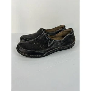 L'Artiste Spring Step Libora Slip On Womens Shoe Size 38 EU 8 US Brown Floral - Picture 1 of 7