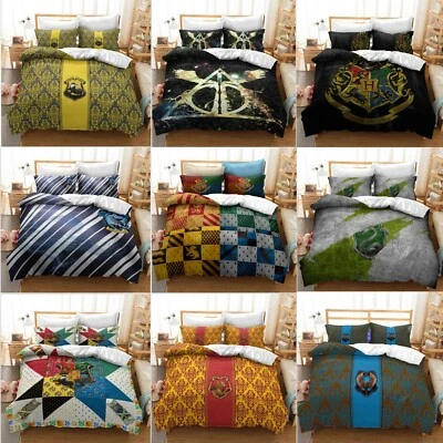 Juego de funda edredón cama individual/doble/queen/rey colección Harry Potter #2 Foto 1 de 4