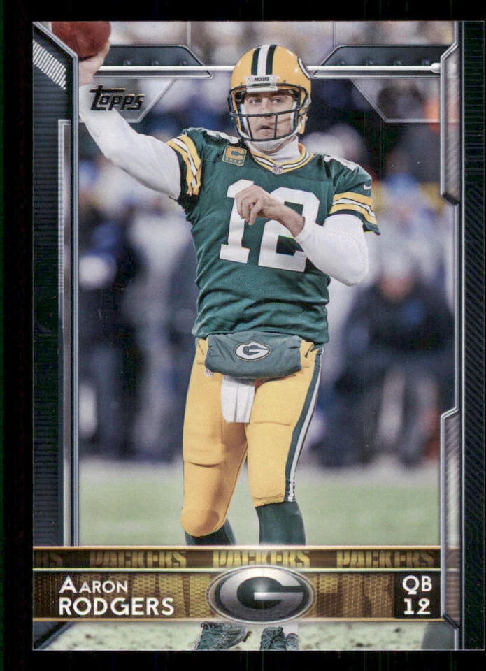 2015 Topps #1 Aaron Rodgers - Image 1 of 2