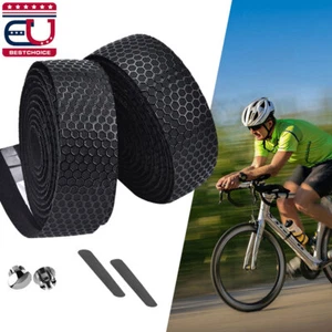 2/4 PIEZAS Cinta para Manillar de Bicicleta Ciclismo Suave EVA Antideslizante Manillar Barra Envolvente Correa - Imagen 1 de 12