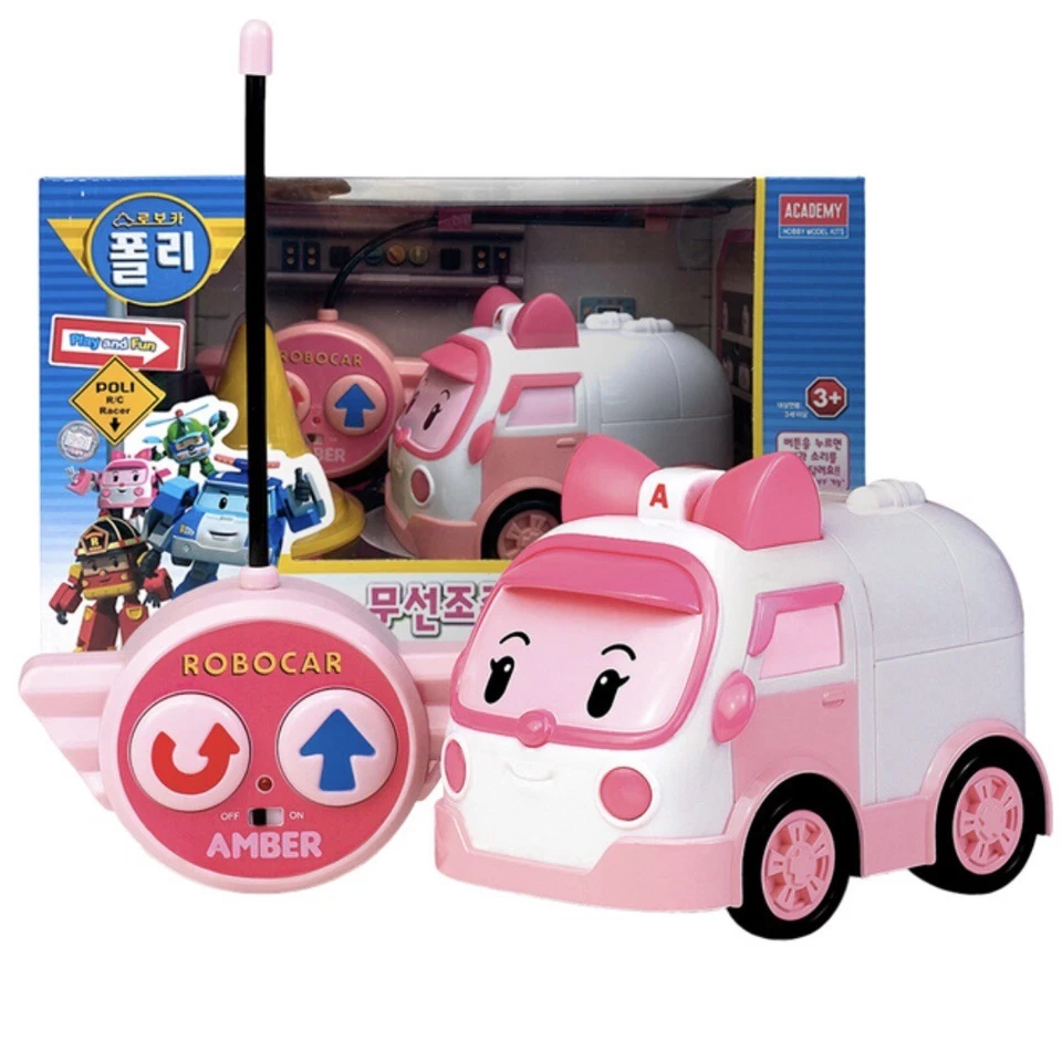 RoboCar Poli AMBER R/C Racing RC Car Wireless  figure Wireless Remote Control - Image 1 of 3