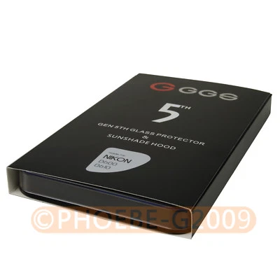 GGS 5th Glass LCD Screen Protector and Sunshade Hood for Nikon D610 D600 - Image 1 of 4