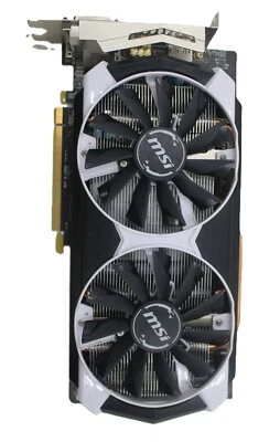 Msi Amd Radeon R9 380 4gb Graphics Video Card Dual Fan (R9 380 4GD5T OC) - Image 1 of 4