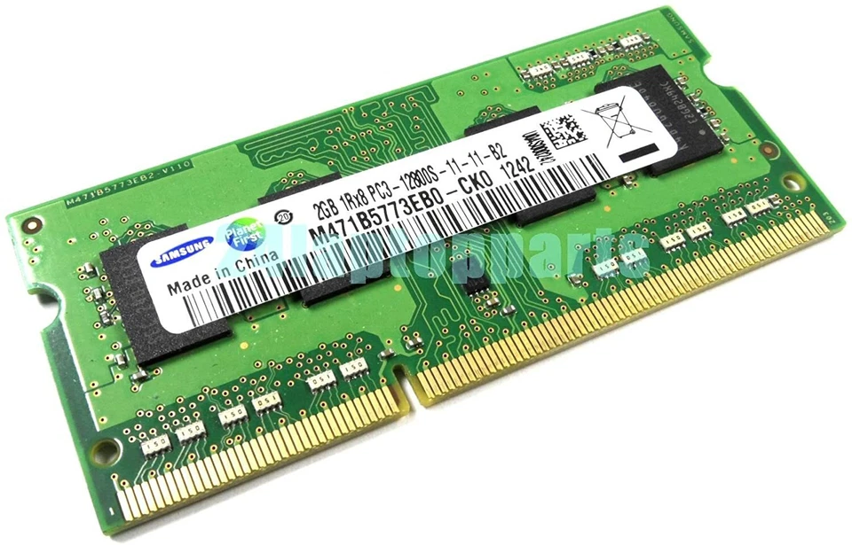 SAMSUNG 2GB PC3-12800s DDR3-1600MHz Non-ECC 1Rx8 RAM MEMORY M471B5773DH0-CK0  - Image 1 of 1