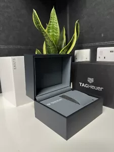 Tag Heuer Watch Box, Nuovo Modello Originale Orologio Confezione Regalo Custodia Con Cuscino - Foto 1 di 8