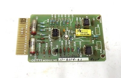 GETTYS PC CIRCUIT BOARD MODULE 11-0114-01, 11-0114-101, SERVO CONTROLLER - Image 1 of 4